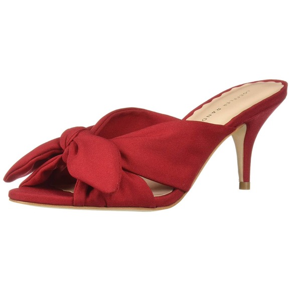 Loeffler Randall Shoes - Loeffler Randall Women's Luisa-Crp Heeled Sandal Bright Red US 7.5